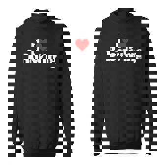 ハートボウリングが大好き スウェットシャツ - Kawaiitshirt