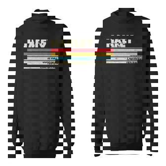 ハーレー 名前入り レトロ ヴィンテージ 70年代 80年代 90年代 誕生日 スウェットシャツ - Kawaiitshirt