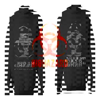 バイオハザード アンティーク調 生物学 科学教師 ロックスター ギフト スウェットシャツ - Kawaiitshirt