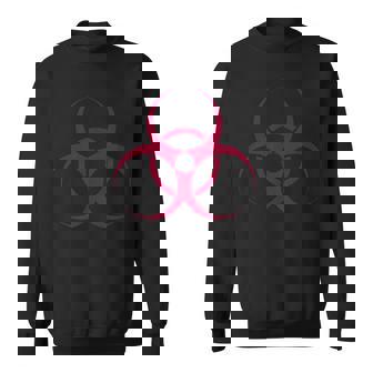 バイオハザードシンボル 生物学的ハザード警告標識 スウェットシャツ - Kawaiitshirt