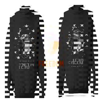 バイカー ヘルメット ライダー アメリカン ハーレー チョッパー バイク ジェット ヘルメット ツーリング イージー スウェットシャツ - Kawaiitshirt