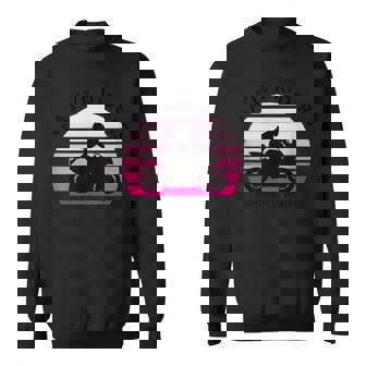 バイク おしゃれ フルカウル レディー オートバイ ツーリング ガール ライダー スウェットシャツ - Kawaiitshirt