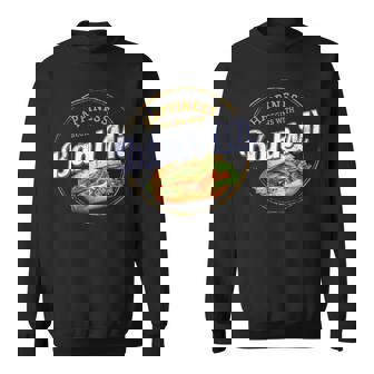 バインミー 屋台の食べ物 バゲット ヴィンテージ ベトナム レトロ お土産 スウェットシャツ - Kawaiitshirt