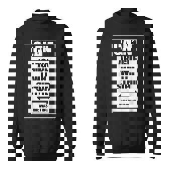 バカな時間を無駄にすることはできません スウェットシャツ - Kawaiitshirt