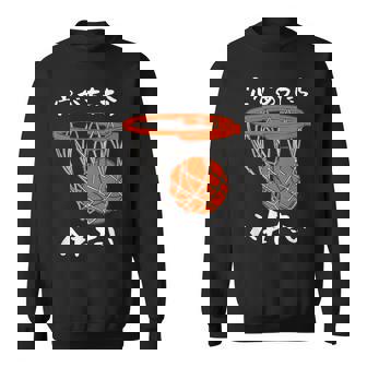 バスケ 面白tシャツ おもしろ 服 ネタ バスケットボール メンズ おもしろグッズ バスケ部 ウケ 下ネタ スウェットシャツ - Kawaiitshirt