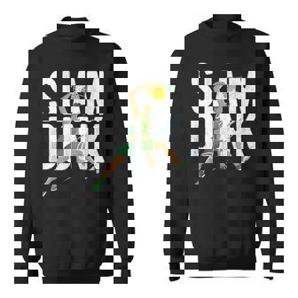 バスケットボール スラム ダンク チーム トレーニング ゲーム コーチ キッズ ギフト スウェットシャツ - Kawaiitshirt