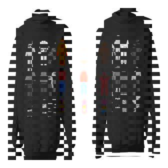 バック・トゥ・ザ・フューチャー 40周年記念の象徴的な衣装 長袖tシャツ スウェットシャツ - Kawaiitshirt