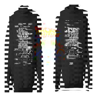 バック・トゥ・ザ・フューチャー 40周年記念ビデオゲームスタイル スウェットシャツ - Kawaiitshirt