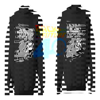 バック・トゥ・ザ・フューチャー 40周年記念時計塔ロゴ スウェットシャツ - Kawaiitshirt