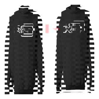 バッテリー1 – バッテリー1 I おもしろ低エネルギーパーセント スウェットシャツ - Kawaiitshirt