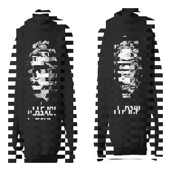 バッハ 面白い 作曲家 クラシック音楽 音楽好き ギフト オルガン ヴァイオリン ピアノ スウェットシャツ - Kawaiitshirt