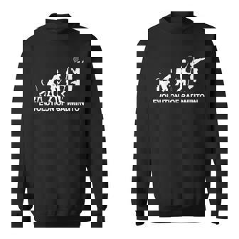 バドミントンの進化 スウェットシャツ - Kawaiitshirt