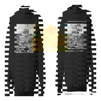 バベルの塔／ピーテル・ブリューゲル【世界の名画】（高精細画質） 美術館アート スウェットシャツ - Kawaiitshirt