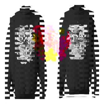 バリの花 ワードアート バリ島インドネシア土産 スウェットシャツ - Kawaiitshirt