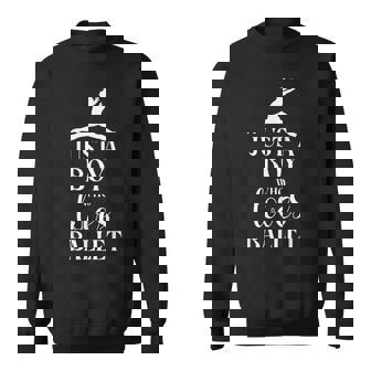 バレエ ダンサー ダンスガール バレリーナ 少年 大好きな男 スウェットシャツ - Kawaiitshirt