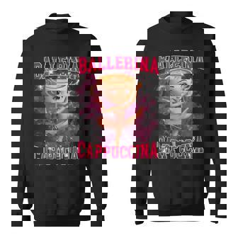 バレリーナ カプチーナ イタリアーナ ブレイン スウェットシャツ - Kawaiitshirt