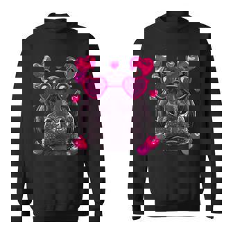 バレンタイン カバ シャツ かわいい カバ 動物 カバ 恋人 スウェットシャツ - Kawaiitshirt