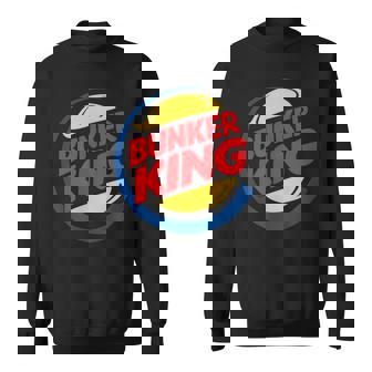 バンカーキング パロディ ファニー アンチトランプ スウェットシャツ - Kawaiitshirt