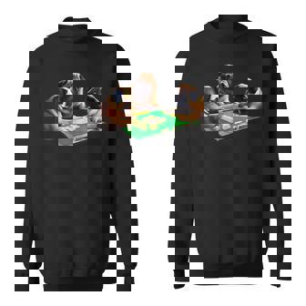 パグ 犬 麻雀 面白いtシャツ 文字入り メンズ おもしろ 面白い 服 おもしろグッズ ネタ 雀士 スウェットシャツ - Kawaiitshirt