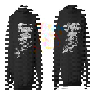 パステルペイント エアデールテリアポートレート スウェットシャツ - Kawaiitshirt