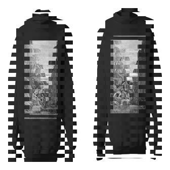 パラダイス・ロスト「So Promised He」ギュスターヴ・ドレ アート スウェットシャツ - Kawaiitshirt