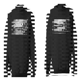 パリ エッフェル塔 ライト ビンテージ写真 お土産 イベント スウェットシャツ - Kawaiitshirt