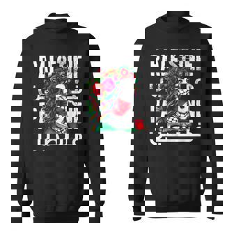 パレスチナのバンダナを持つパレスチナの少女 パレスチナ人 スウェットシャツ - Kawaiitshirt