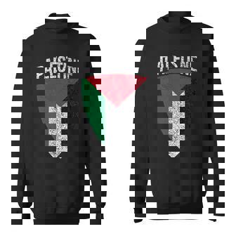 パレスチナ国旗 シールドフリー パレスチナガザ パレスチナ人 スウェットシャツ - Kawaiitshirt