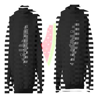 パレスチナ平和 パレスチナのスイカ スウェットシャツ - Kawaiitshirt