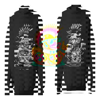 パンク アヒルの子 パンクロック スウェットシャツ - Kawaiitshirt