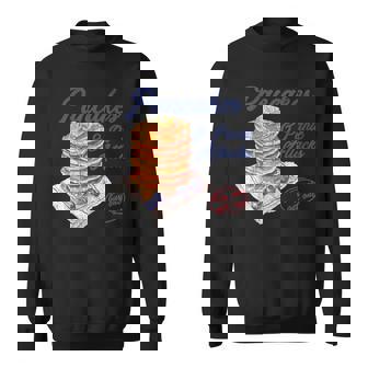 パンケーキとパニック発作 面白い メンタルヘルス 不安 スウェットシャツ - Kawaiitshirt