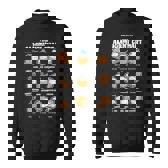 パン収納 アライメントチャート パンメーカー おもしろパン屋 スウェットシャツ - Kawaiitshirt