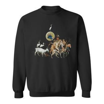 ヒエロニムス・ボッシュ 地球の喜びの庭 スウェットシャツ - Kawaiitshirt