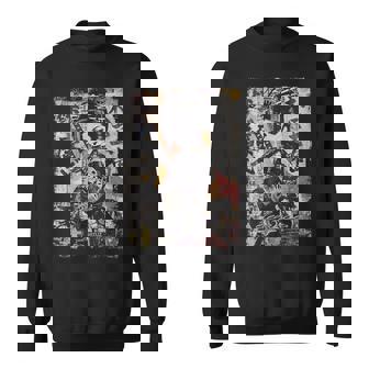 ヒップホップ Y2k ヴィンテージ ヒップスター エッジの効いたアーバン ストリートウェア 芸者 スウェットシャツ - Kawaiitshirt