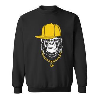 ヒップホップ ゴリラ ラッパー スウェットシャツ - Kawaiitshirt