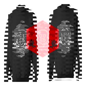 ヒョウタンツギ 和柄ヘキサゴン Ctezuka Productions スウェットシャツ - Kawaiitshirt