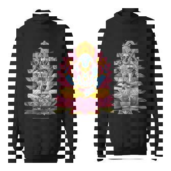 ヒンドゥー教の神ヴィシュヌ ヴィシュヌ ヒンドゥー教 守護の象徴 スウェットシャツ - Kawaiitshirt