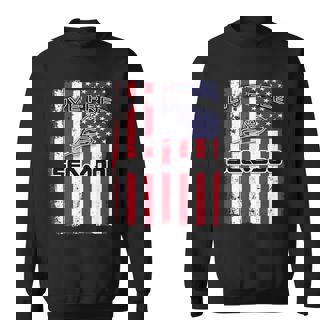 ビッグ・ウェーブ-Seadooアメリカンライブ・フリー スウェットシャツ - Kawaiitshirt