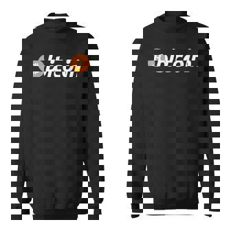 ビットコインbtcロゴ暗号トレーダーマイナーホドルムーンフリーダムギフト スウェットシャツ - Kawaiitshirt