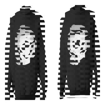 ビニールレコードファン 45Rpm アダプター レトロ Dj スウェットシャツ - Kawaiitshirt