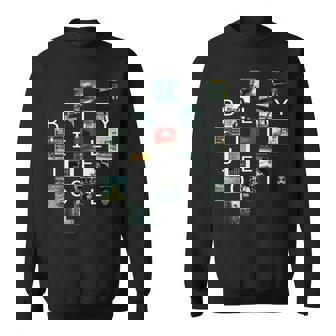 ビリー・ジョエル アルバムセットリスト スウェットシャツ - Kawaiitshirt