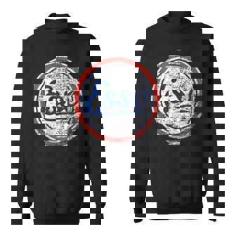 ビンテージ Esso ガソリンスタンドサイン スウェットシャツ - Kawaiitshirt