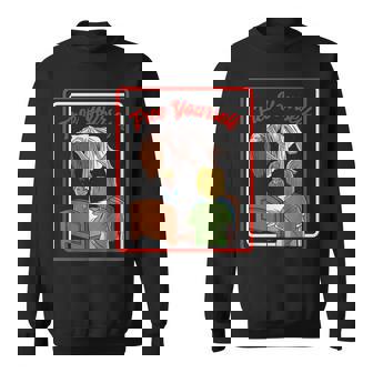 ビンテージ ホラー、取り憑かれた悪魔から解放される スウェットシャツ - Kawaiitshirt