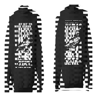 ビーチバレー選手の言葉 スウェットシャツ - Kawaiitshirt