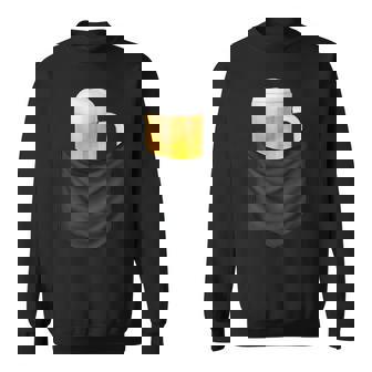 ビール 酒 面白いtシャツ 面白い ジョッキ ポケット 飲み おもしろ 飲み会 のんべえ メンズ ネタ 服 スウェットシャツ - Kawaiitshirt