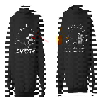 ビールで動いてます 酒 メンズ おもしろ 筆文字 面白い 服 オリジナル おもしろグッズ 文字 ネタ ビール愛好者の誇り スウェットシャツ - Kawaiitshirt