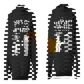 ビールジャック・ラッセル・テリア犬 スウェットシャツ - Kawaiitshirt