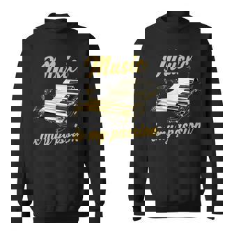 ピアノ鍵盤 スウェットシャツ - Kawaiitshirt