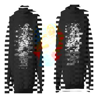 ピンアップセクシースタイルアメリカの象徴 スウェットシャツ - Kawaiitshirt