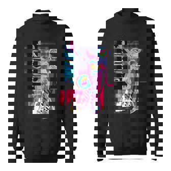 ピンクパンサー 未来的なピンキチュード スウェットシャツ - Kawaiitshirt